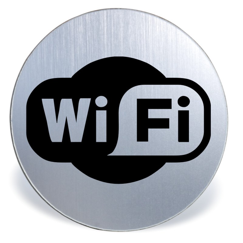 (T219-23) Tabliczka informacyjna - piktogram Wi Fi