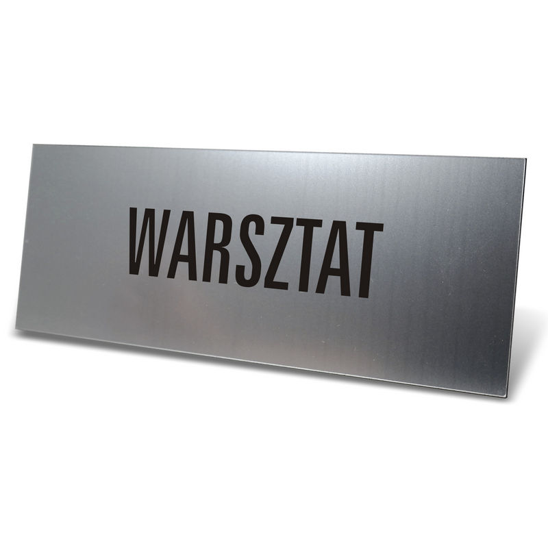 (T219-T21) Tabliczka Warsztat, 20x8cm