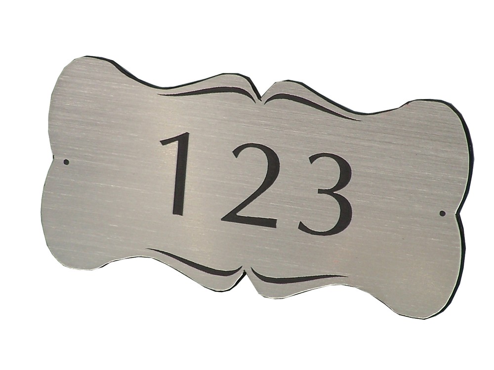 (TL-10m) Tabliczka z numerem na drzwi